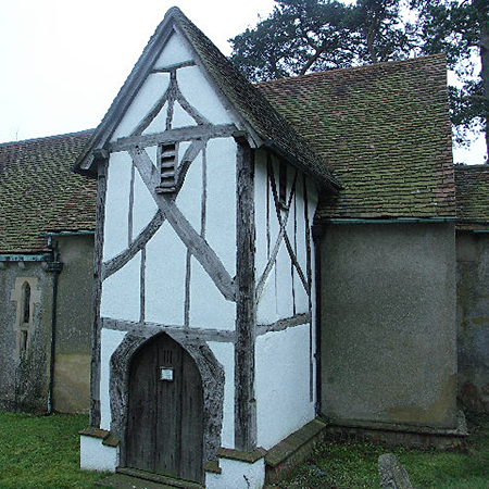 External wall repair for Little Hampden Church