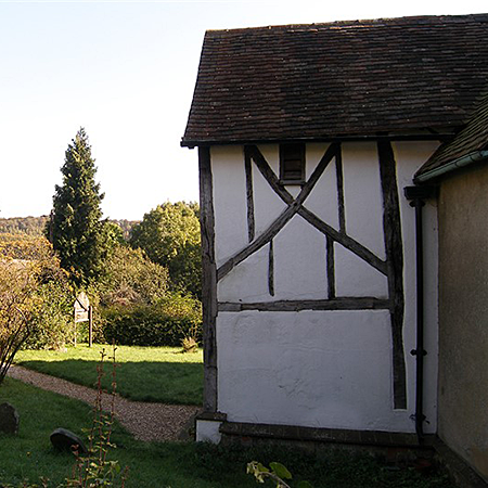 External wall repair for Little Hampden Church